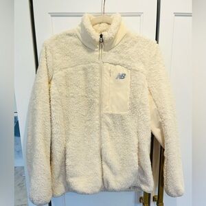 NEW BALANCE WOMENS FLEECE ZIP UP, Size L